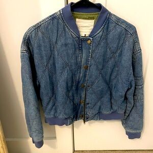 Anthropologie Bomber Jacket